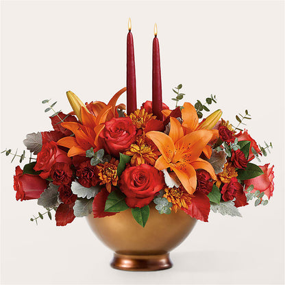 Fruits of Fall Centerpiece –  Hallmark Flower Shoppe, Panama City FL