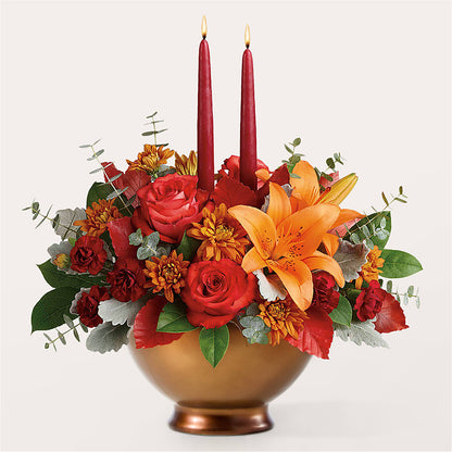 Fruits of Fall Centerpiece –  Hallmark Flower Shoppe, Panama City FL