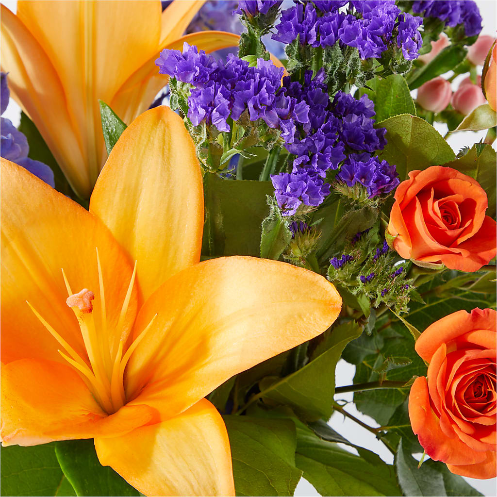 Radiant Citrus Bouquet –  Hallmark Flower Shoppe, Panama City FL