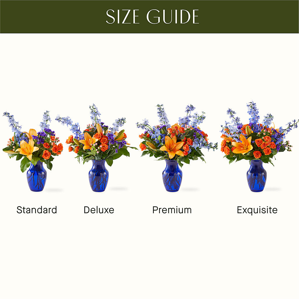 Radiant Citrus Bouquet –  Hallmark Flower Shoppe, Panama City FL