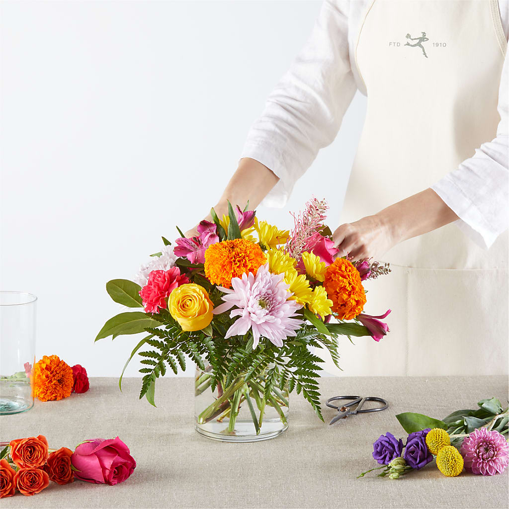 Feast of Color – A Florist Original –  Hallmark Flower Shoppe, Panama City FL