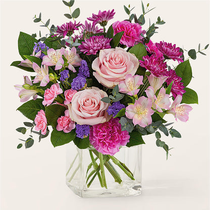 Rosy Radiance Bouquet –  Hallmark Flower Shoppe, Panama City FL