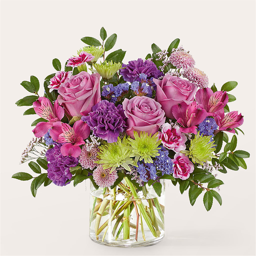 Glass Half Full Bouquet –  Hallmark Flower Shoppe, Panama City FL
