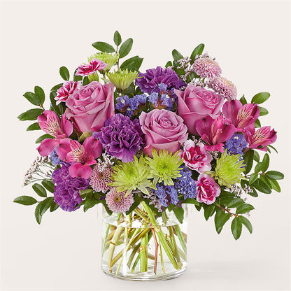 Glass Half Full Bouquet –  Hallmark Flower Shoppe, Panama City FL