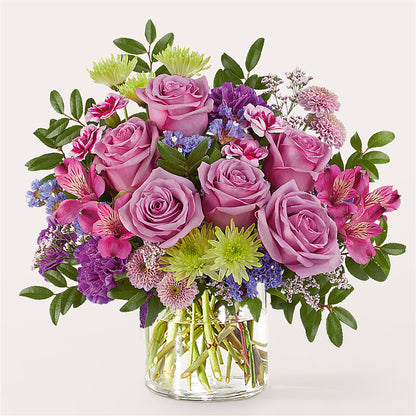 Glass Half Full Bouquet –  Hallmark Flower Shoppe, Panama City FL