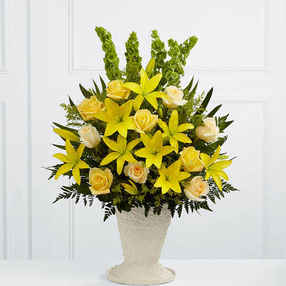 Golden Memories Arrangement –  Hallmark Flower Shoppe, Panama City FL