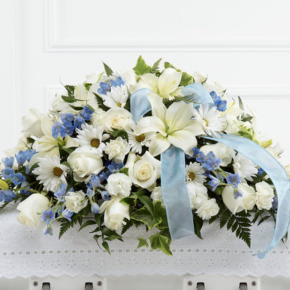Tender Treasure Casket Spray –  Hallmark Flower Shoppe, Panama City FL