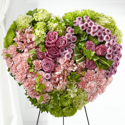 Heartwarming Standing Heart –  Hallmark Flower Shoppe, Panama City FL