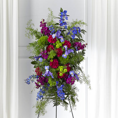 Heavenly Skies Standing Spray –  Hallmark Flower Shoppe, Panama City FL