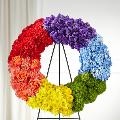 Circle of Love Wreath –  Hallmark Flower Shoppe, Panama City FL