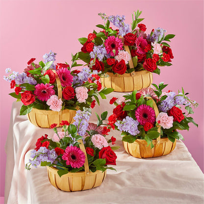 Pink Picnic Basket –  Hallmark Flower Shoppe, Panama City FL