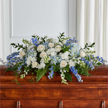 Timeless Essence Casket Spray –  Hallmark Flower Shoppe, Panama City FL