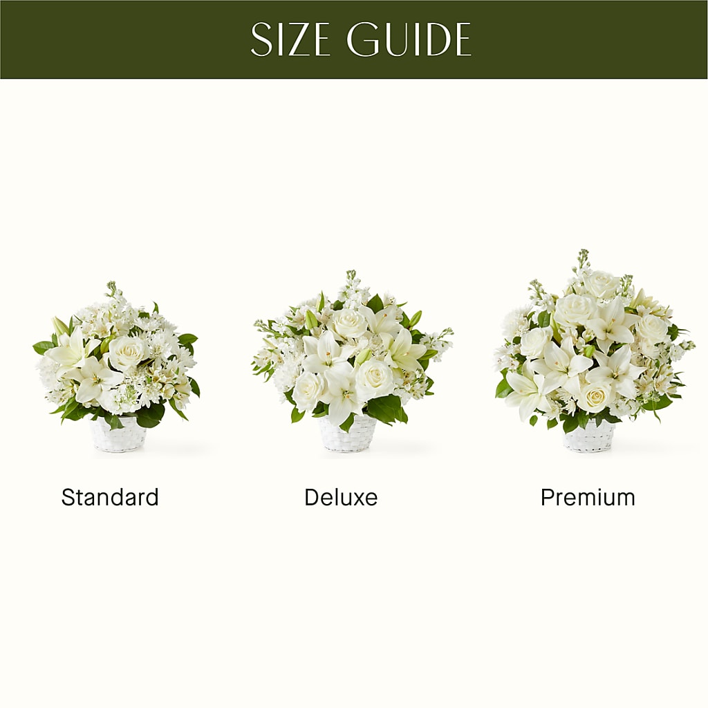 Peaceful Reflections Arrangement –  Hallmark Flower Shoppe, Panama City FL