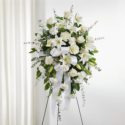With Care Standing Spray –  Hallmark Flower Shoppe, Panama City FL