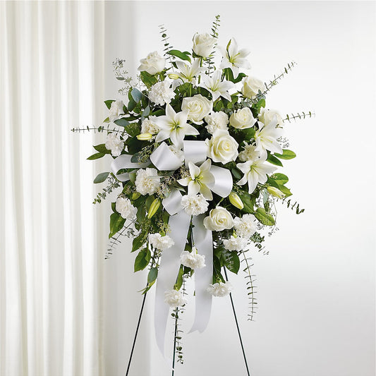 With Care Standing Spray –  Hallmark Flower Shoppe, Panama City FL