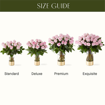 Picture Perfect Pink Rose Bouquet –  Hallmark Flower Shoppe, Panama City FL