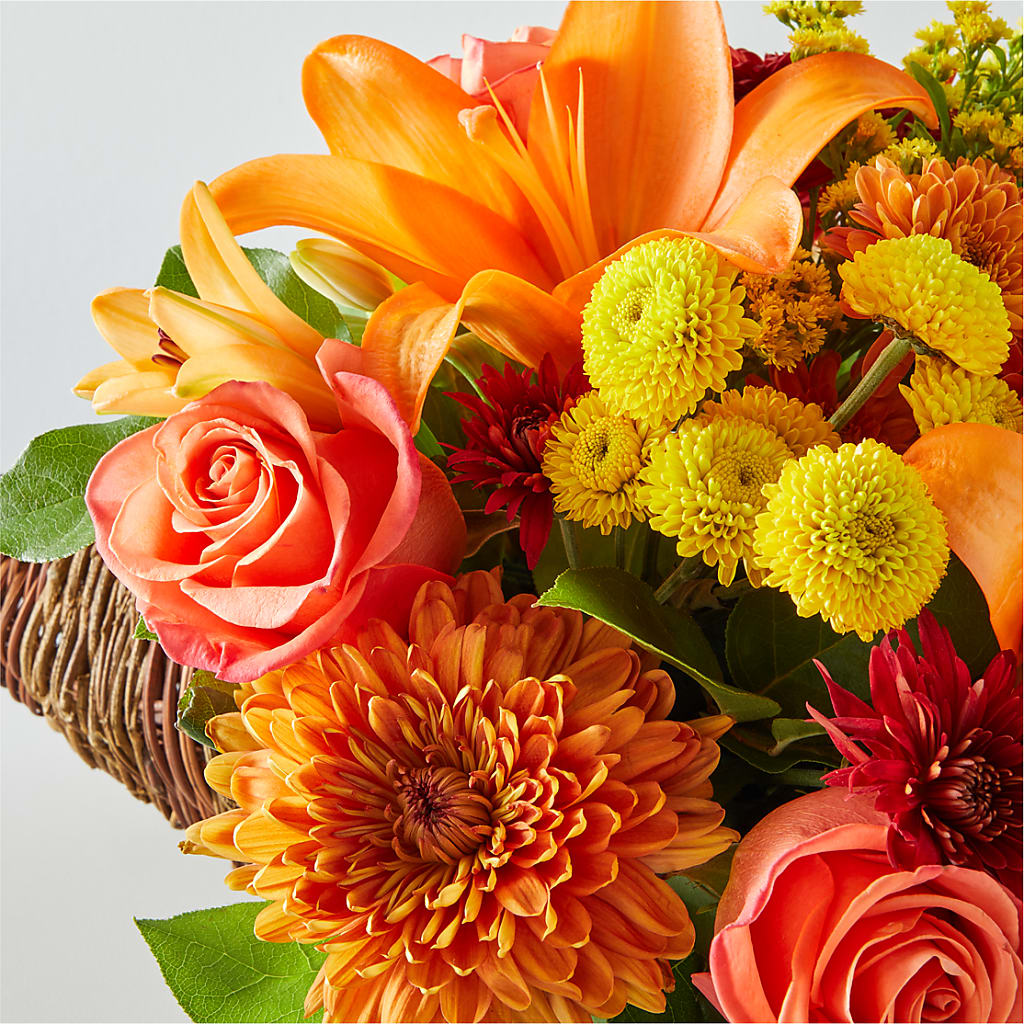 Bouquet of Blessings Cornucopia –  Hallmark Flower Shoppe, Panama City FL