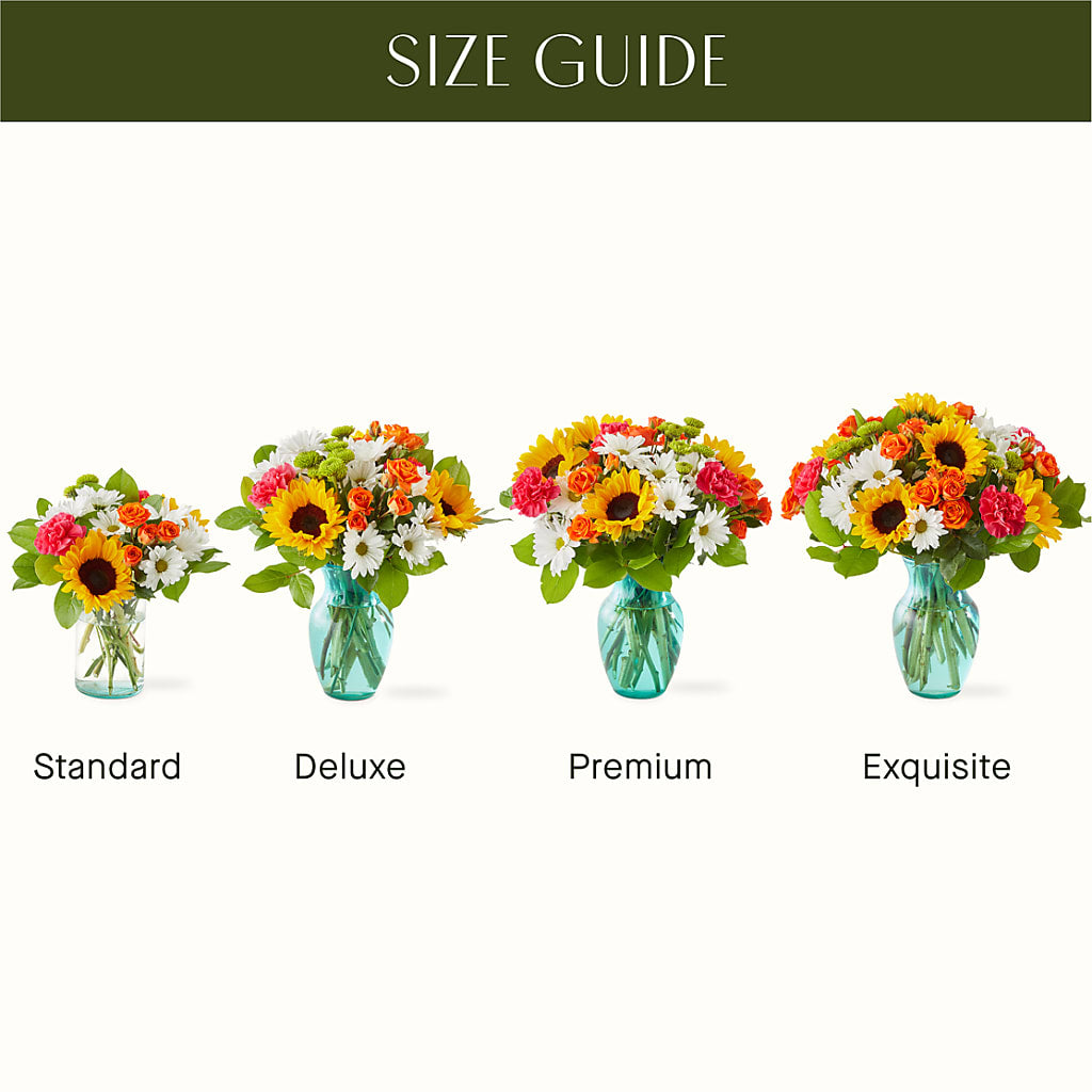 Sun-drenched Blooms Bouquet –  Hallmark Flower Shoppe, Panama City FL