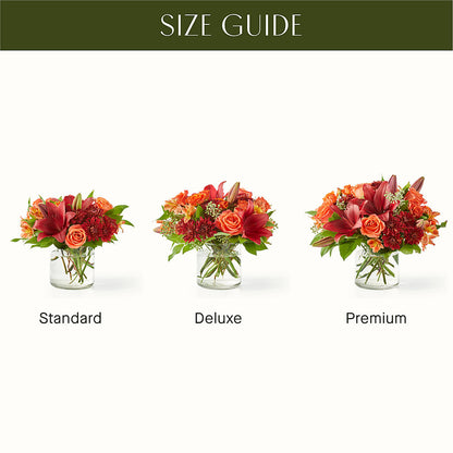 Crimson Leaves Bouquet –  Hallmark Flower Shoppe, Panama City FL