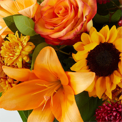 Grateful Centerpiece –  Hallmark Flower Shoppe, Panama City FL