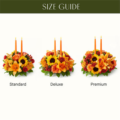 Grateful Centerpiece –  Hallmark Flower Shoppe, Panama City FL