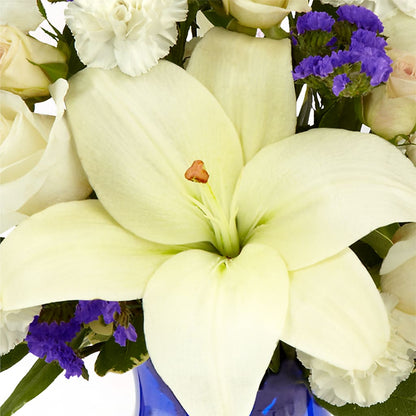 Sapphire Rush Bouquet –  Hallmark Flower Shoppe, Panama City FL