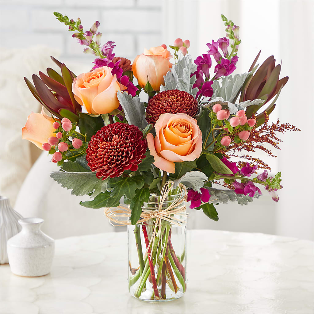Moody Hues Bouquet –  Hallmark Flower Shoppe, Panama City FL