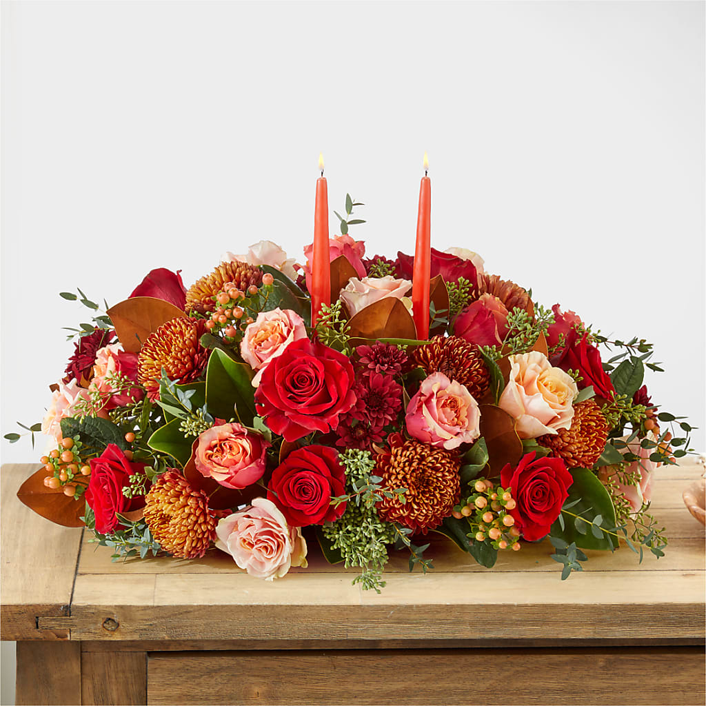 Gather Near Centerpiece –  Hallmark Flower Shoppe, Panama City FL