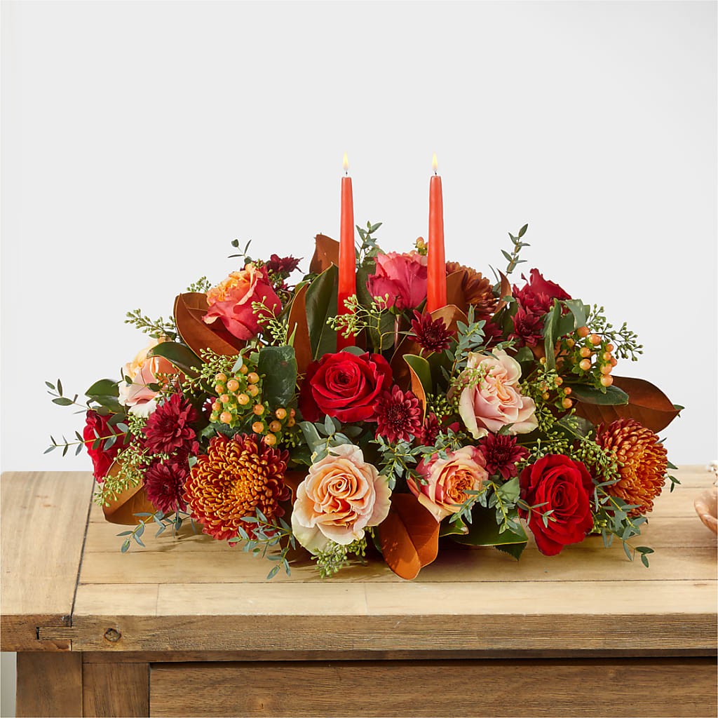 Gather Near Centerpiece –  Hallmark Flower Shoppe, Panama City FL