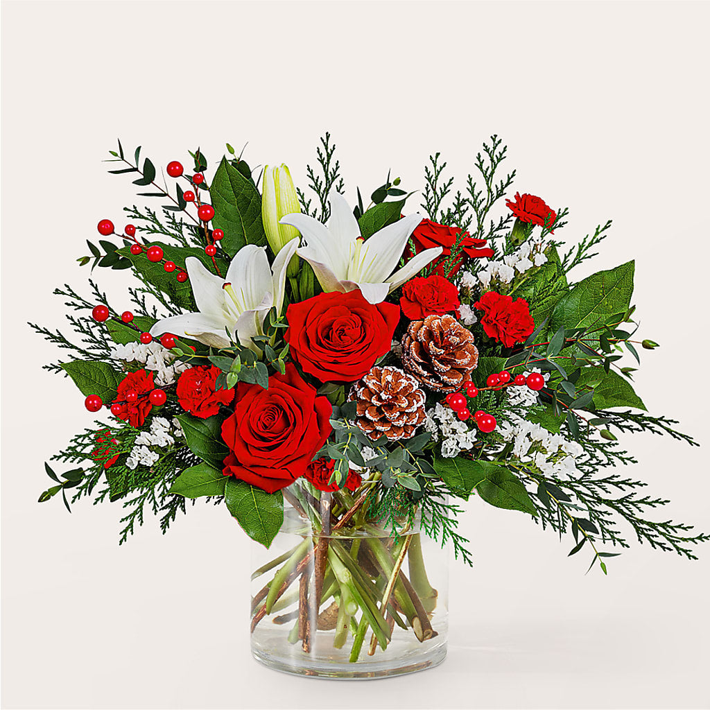 Best in Snow Bouquet –  Hallmark Flower Shoppe, Panama City FL