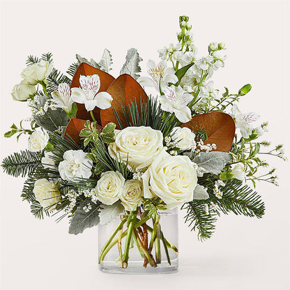 Fresh Snowfall Bouquet –  Hallmark Flower Shoppe, Panama City FL