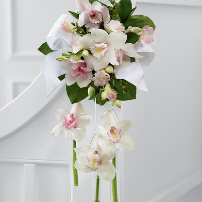 Perfect Entrance Pew Arrangement –  Hallmark Flower Shoppe, Panama City FL