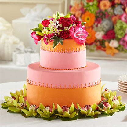 Sweet Citrus Cake Decor –  Hallmark Flower Shoppe, Panama City FL