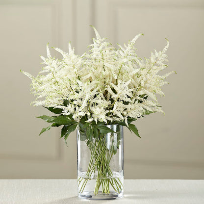 White Astilbe Bouquet –  Hallmark Flower Shoppe, Panama City FL